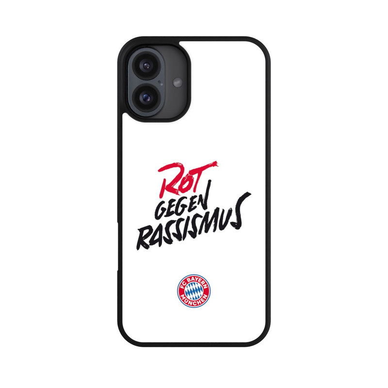 iPhone 16 Plus Base Case FCB Rot gegen Rassismus