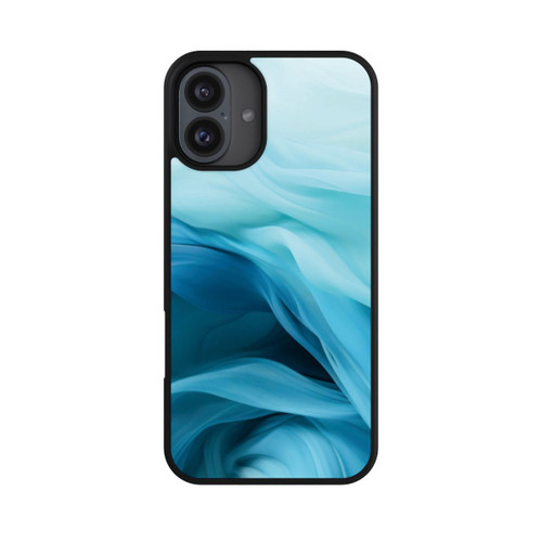 Apple iPhone 16 Plus Base Case Smooth Blue Texture