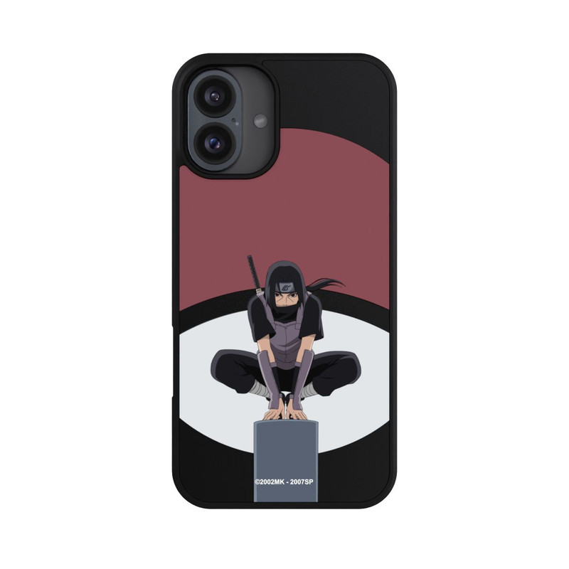 iPhone 16 Plus Base Case Itachi Uchiha Symbol transparent