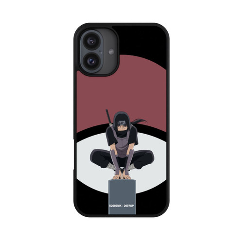 Apple iPhone 16 Plus Base Case Itachi Uchiha Symbol schwarz