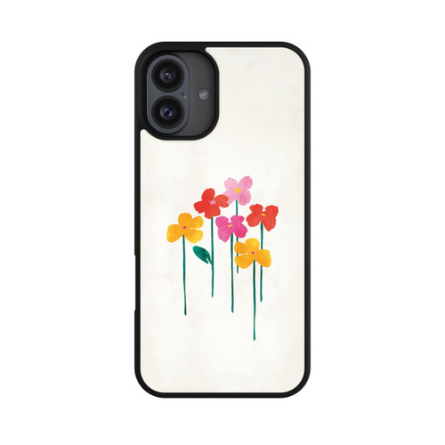 Apple iPhone 16 Plus Base Case Kleine glückliche Blumen