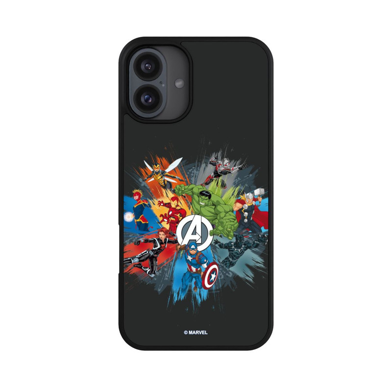 iPhone 16 Plus Base Case Marvel's Avengers Black