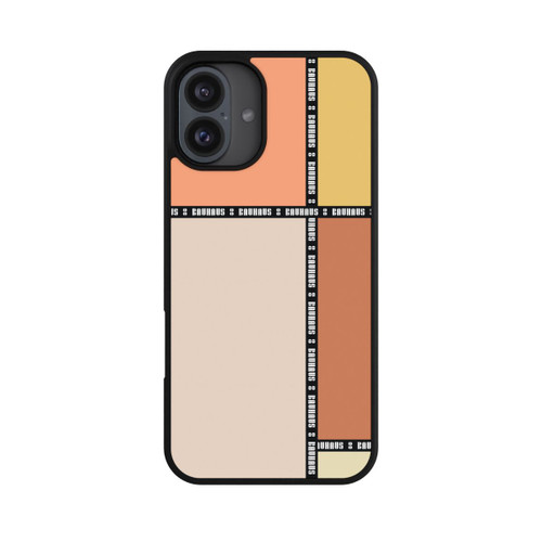 Apple iPhone 16 Plus Base Case Bauhaus Squares-Pastel