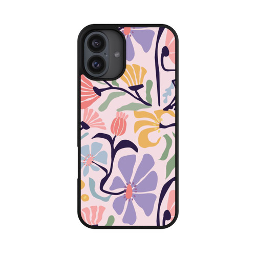Apple iPhone 16 Plus Base Case Flower Market Ibiza Pink