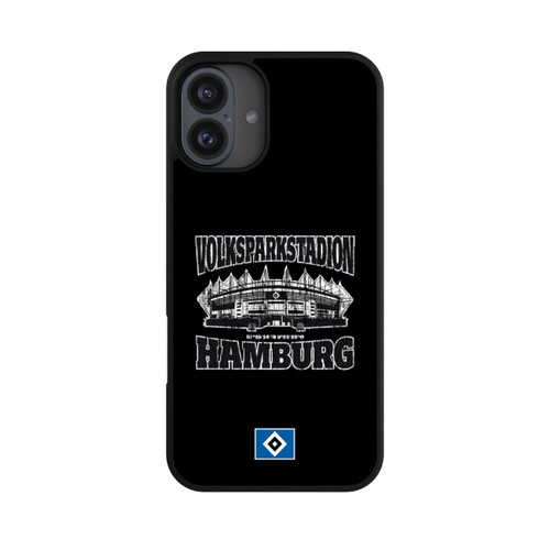 Apple iPhone 16 Plus Base Case HSV Volksparkstadion Schwarz