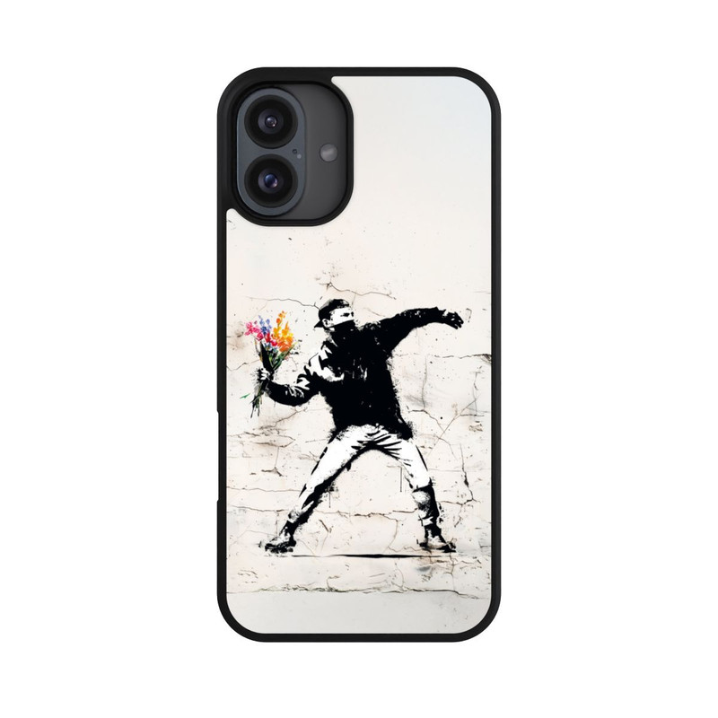 iPhone 16 Plus Base Case Flowers Up Artwork