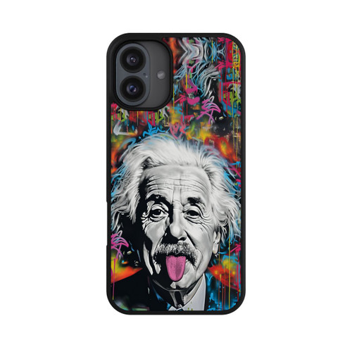 Apple iPhone 16 Plus Base Case Physiker Bunte Zunge Raus