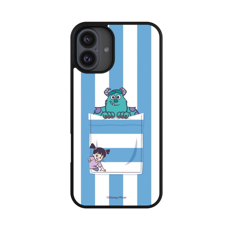 iPhone 16 Plus Base Case Monster AG Striped Pattern