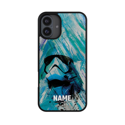 Apple iPhone 16 Plus Base Case Stormtrooper Watercolor Personalisierbar