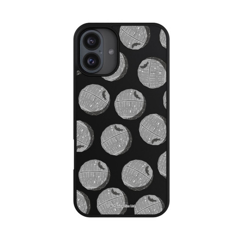 Apple iPhone 16 Plus Base Case death-star-pattern-transparent