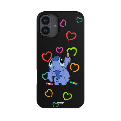 Apple iPhone 16 Plus Base Case Stitch Draws a Heart Transparent