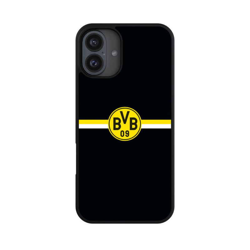 iPhone 16 Plus Base Case BVB Logo Streifen
