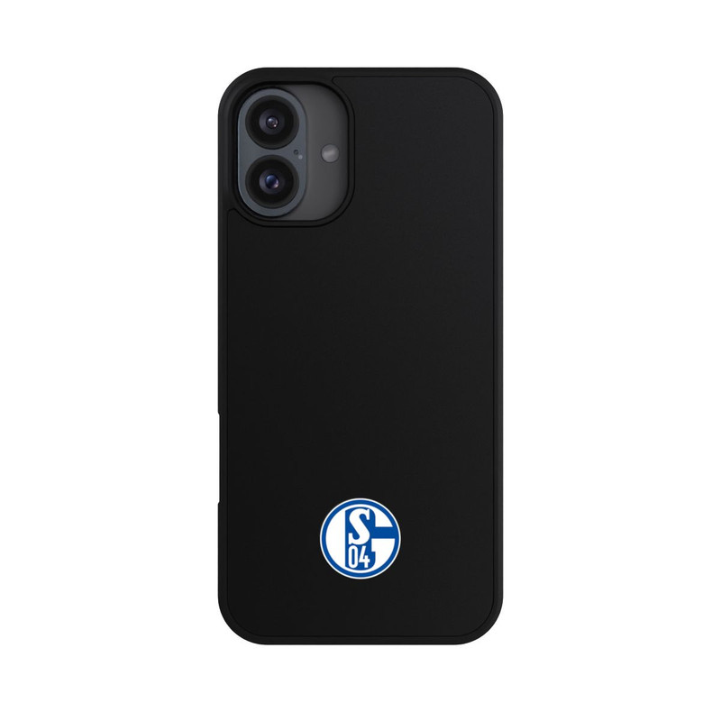iPhone 16 Plus Base Case FC Schalke 04 Logo Klein Transparent