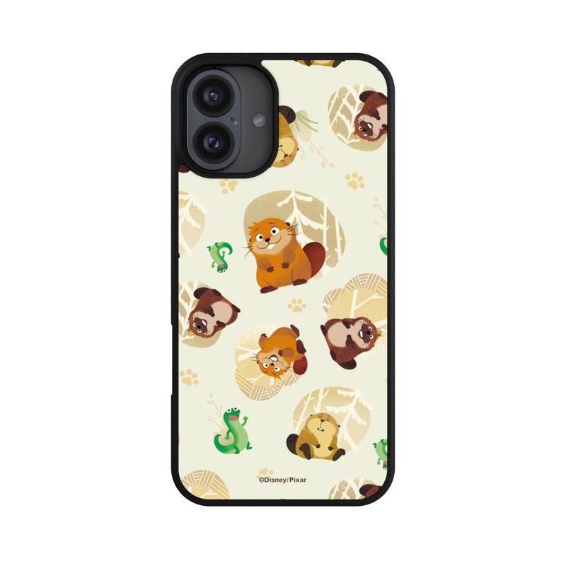 iPhone 16 Plus Base Case Hoppers Muster Gelb