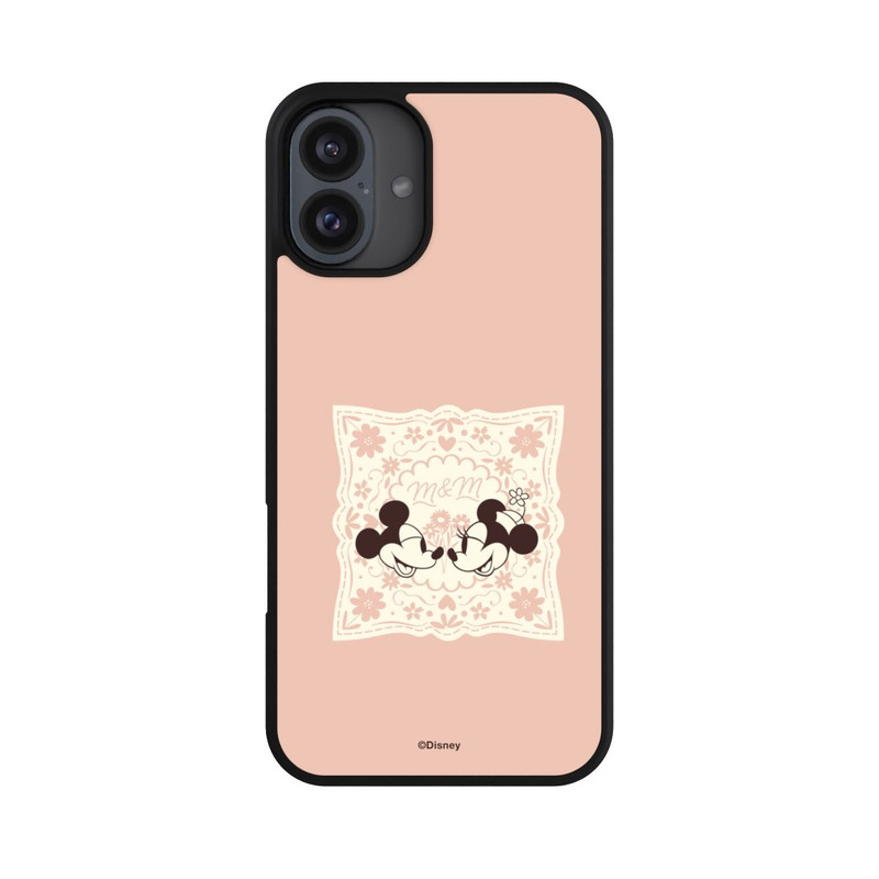 iPhone 16 Plus Base Case Minnie und Micky Forever Rosa