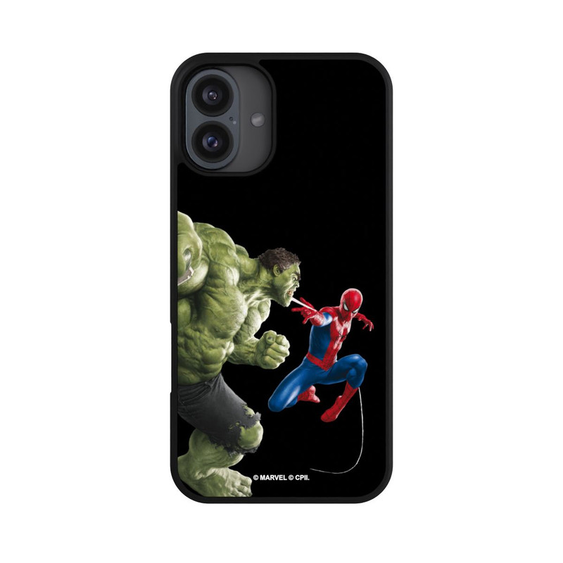 iPhone 16 Plus Base Case Spider-Man und Hulk