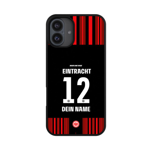 Apple iPhone 16 Plus Base Case Eintracht Frankfurt Trikot Personalisierbar 26-27