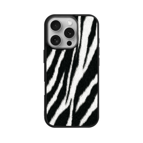 Apple iPhone 16 Pro Base Case Zebra Look