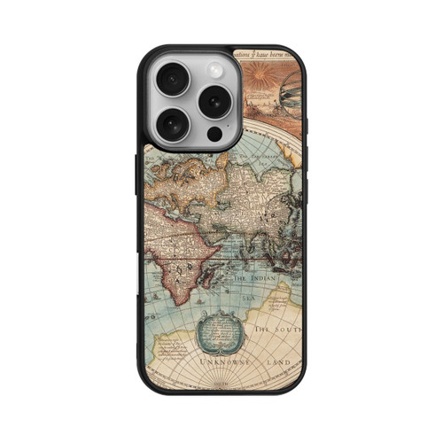 Apple iPhone 16 Pro Base Case Vintage Weltkarte