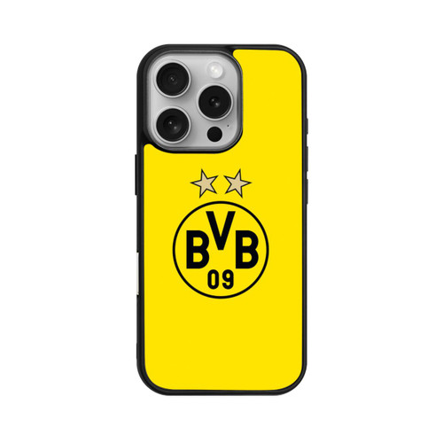Apple iPhone 16 Pro Base Case BVB Gelb / Sterne