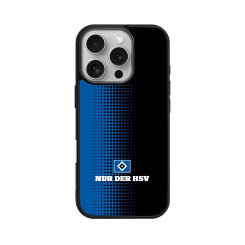 Apple iPhone 16 Pro Base Case Nur der HSV - Rautenraster Schwarz