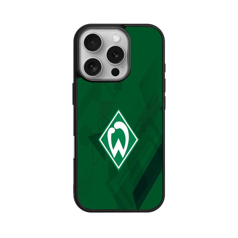 iPhone 16 Pro Base Case Grüne Grafikelemente - Werder Bremen