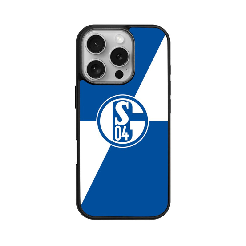 iPhone 16 Pro Base Case Schalke 04 - Rauten