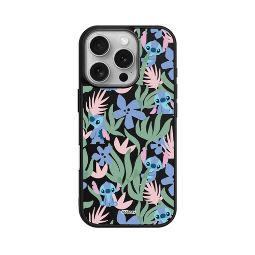 Apple iPhone 16 Pro Base Case Floral Pattern Stitch Transparent