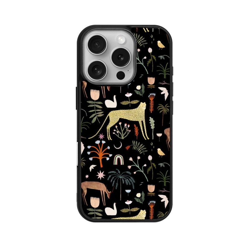 iPhone 16 Pro Base Case Wilde Gartenbuchstaben von Léa Le Pivert