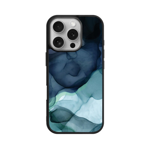Apple iPhone 16 Pro Base Case Flüssig Kunst Dämmerungsstimmung