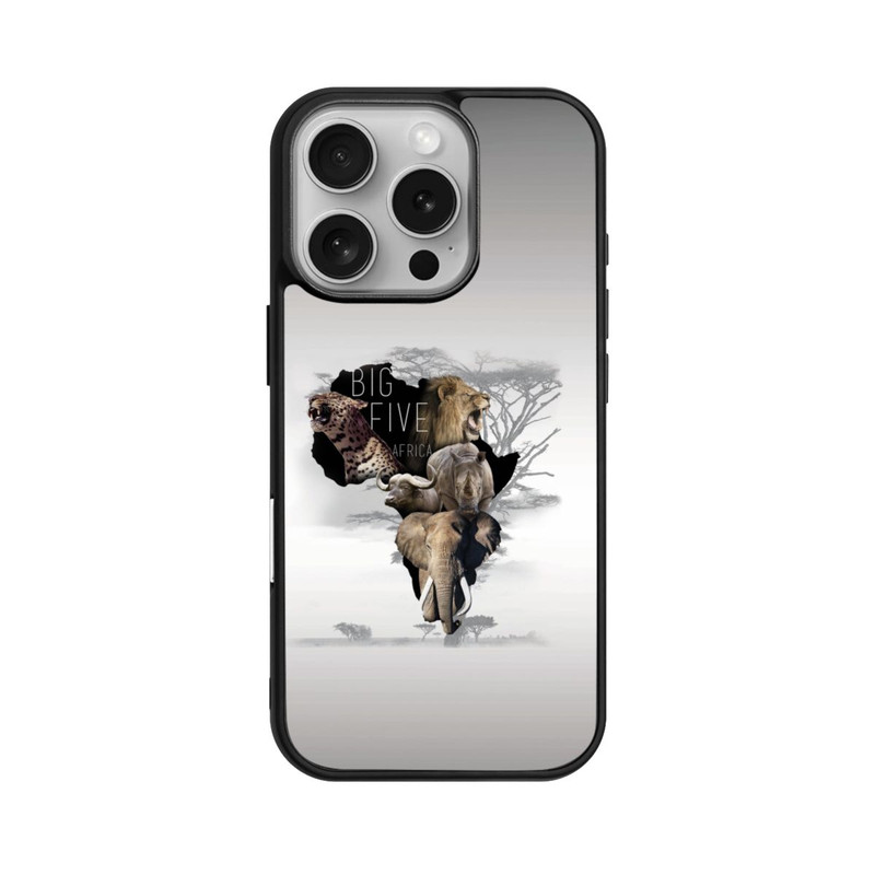 iPhone 16 Pro Base Case Big Five Africa Animals