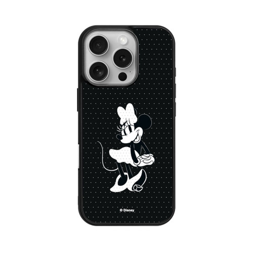 Apple iPhone 16 Pro Base Case Minnie Frech Schwarz