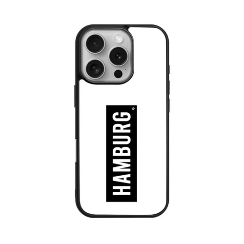 Apple iPhone 16 Pro Base Case HSV Hamburg Schwarz Weiss