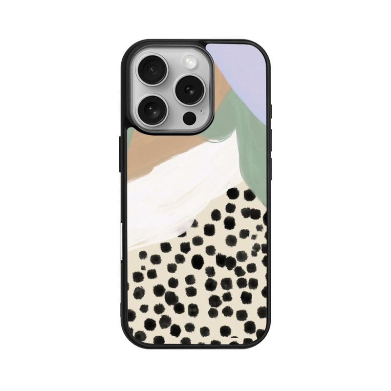 iPhone 16 Pro Base Case Verrücktes Leben Boho Pastell
