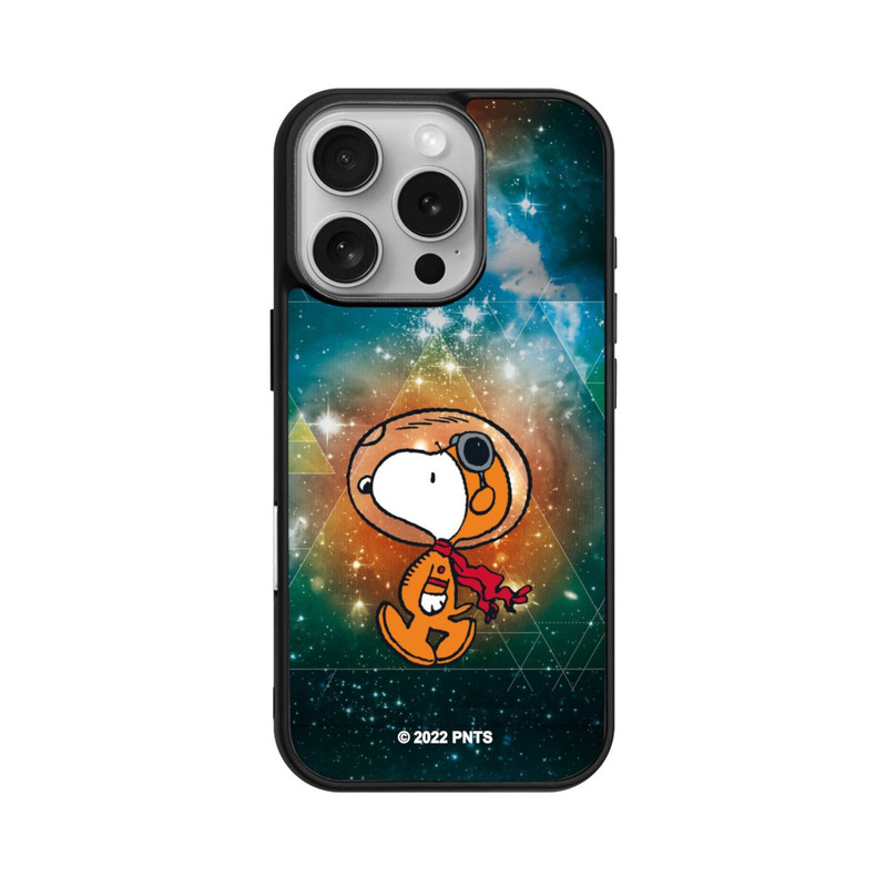 iPhone 16 Pro Base Case Snoopy Weltraumreisender Grün