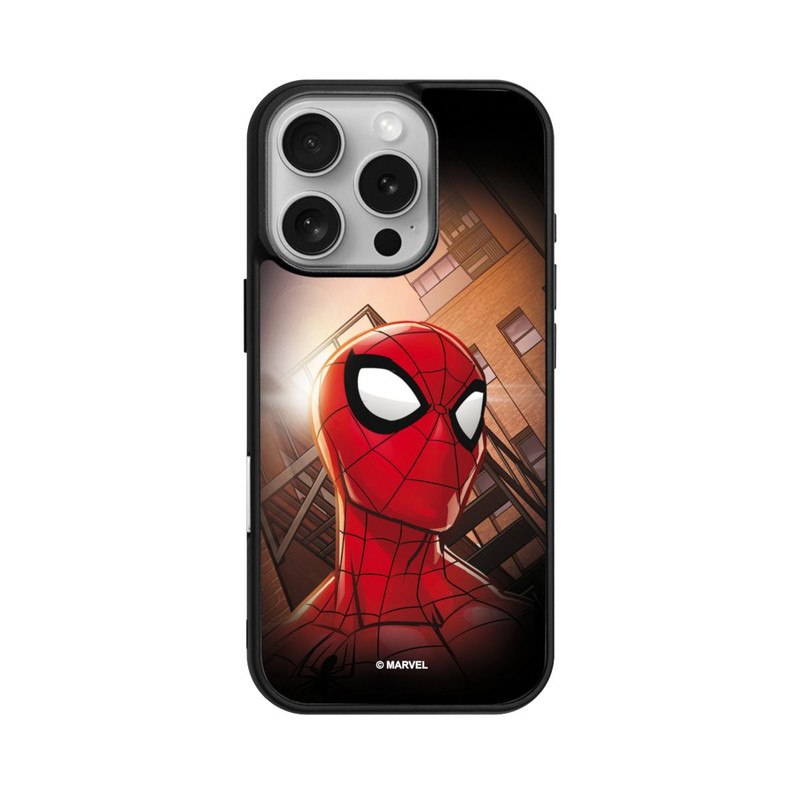 iPhone 16 Pro Base Case Spider-Man City