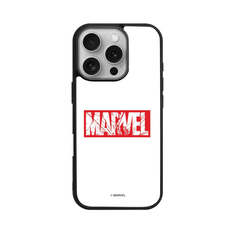 iPhone 16 Pro Base Case Marvel Logo Crushed