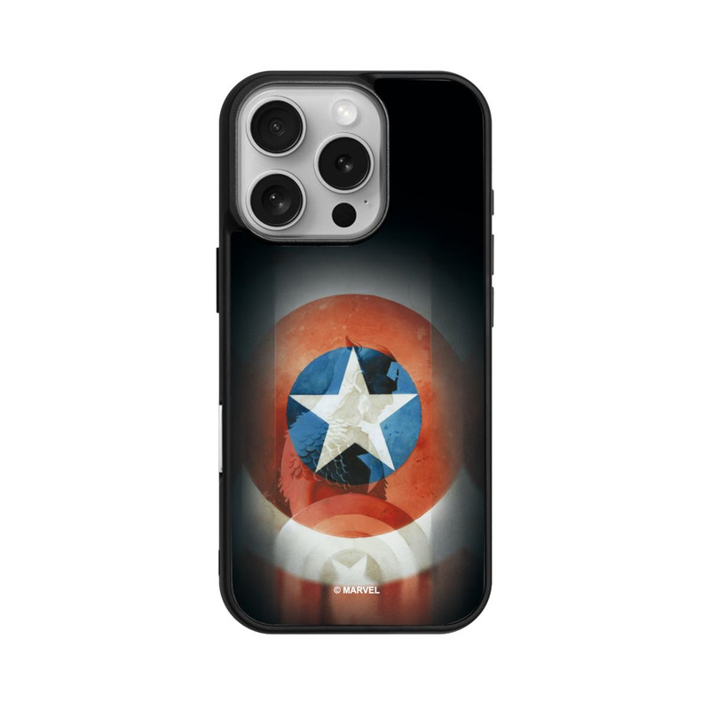 iPhone 16 Pro Base Case Captain America Shield