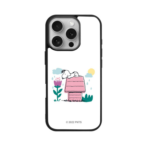 Apple iPhone 16 Pro Base Case Snoopy Hundehütte Frühling