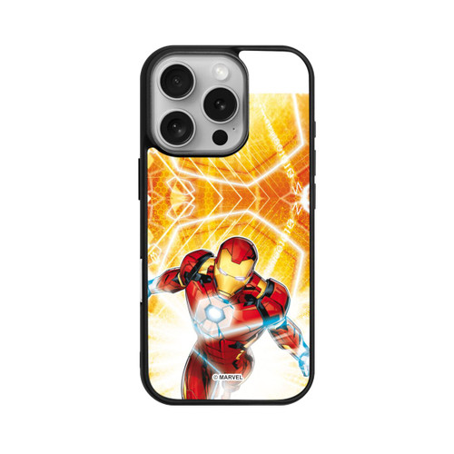 Apple iPhone 16 Pro Base Case Iron Man on Fire