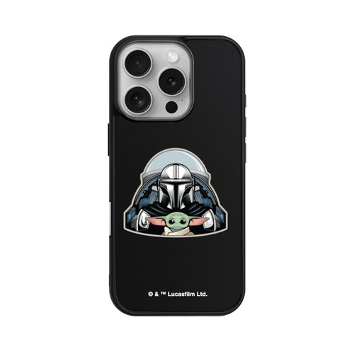 Apple iPhone 16 Pro Base Case Mando und Grogu Transparent