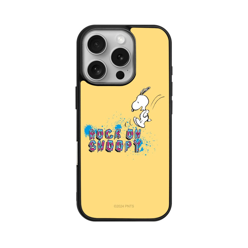 iPhone 16 Pro Base Case Rock on Snoopy