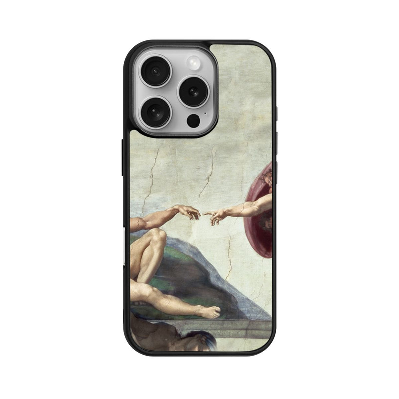 iPhone 16 Pro Base Case Die Erschaffung Adams-Michelangelo (Buonarroti)