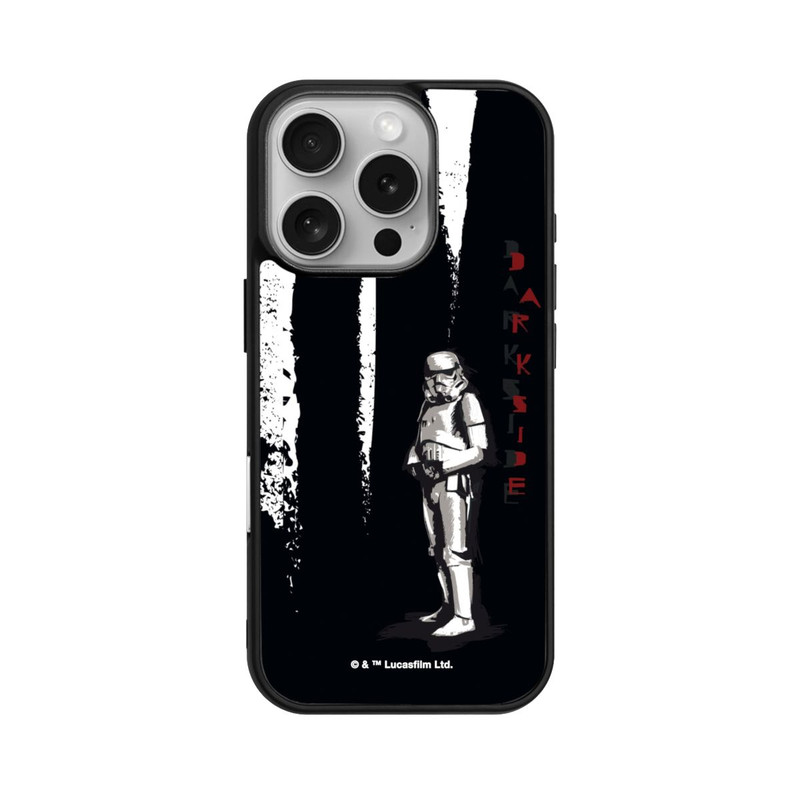 iPhone 16 Pro Base Case Stormtrooper Dunkle Seite