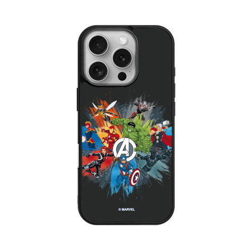 Apple iPhone 16 Pro Base Case Marvel's Avengers Black