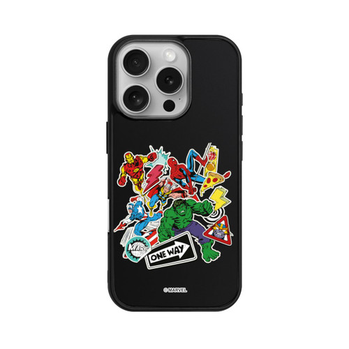 Apple iPhone 16 Pro Base Case Capitan American Shield Transparent