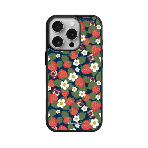 Apple iPhone 16 Pro Base Case Lotso Toy Story Strawberry Flower Pattern