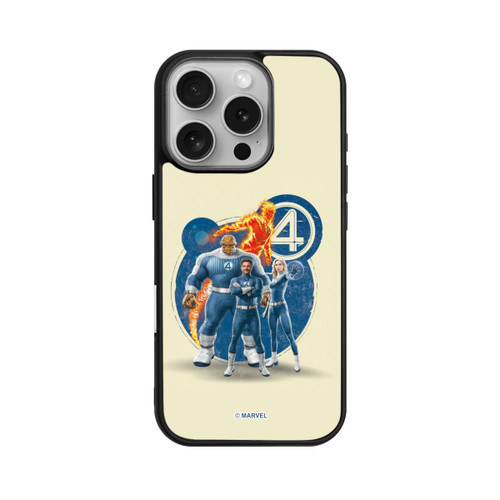 Apple iPhone 16 Pro Base Case The Fantastic Four Beige