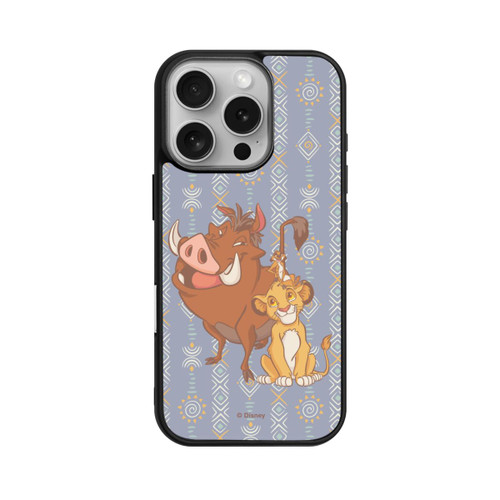 Apple iPhone 16 Pro Base Case Simba Timon und Pumbaa
