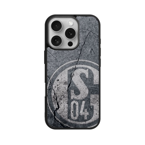 Apple iPhone 16 Pro Base Case Schalke 04 Beton Look